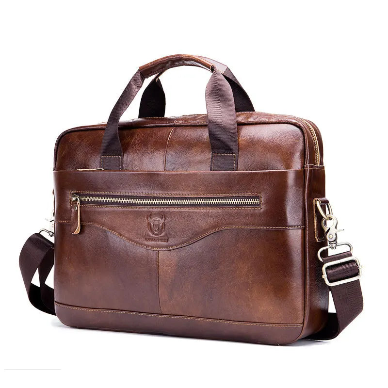 Genuine Leather vintage briefcase