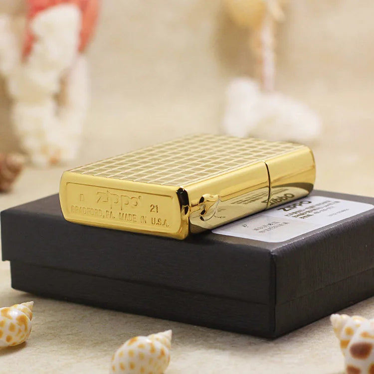 Genuine Zippo Golden Mirror Lighter