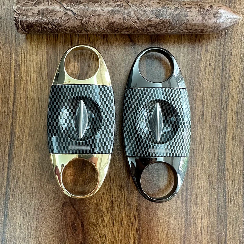 Carbon Fibre V Cut Cigar Cutter