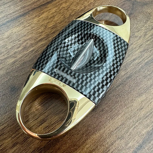 Carbon Fibre V Cut Cigar Cutter