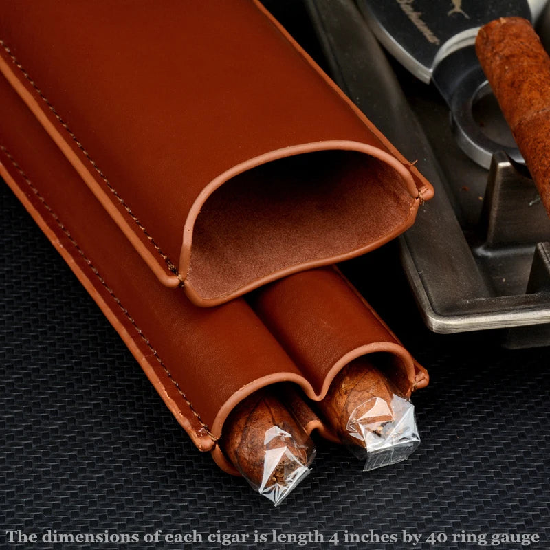 Leather Cigar Case