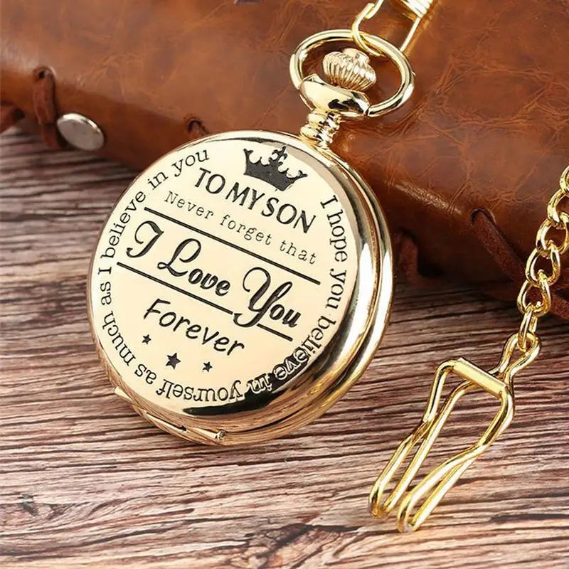 Vintage Design Quartz Pocket Watch