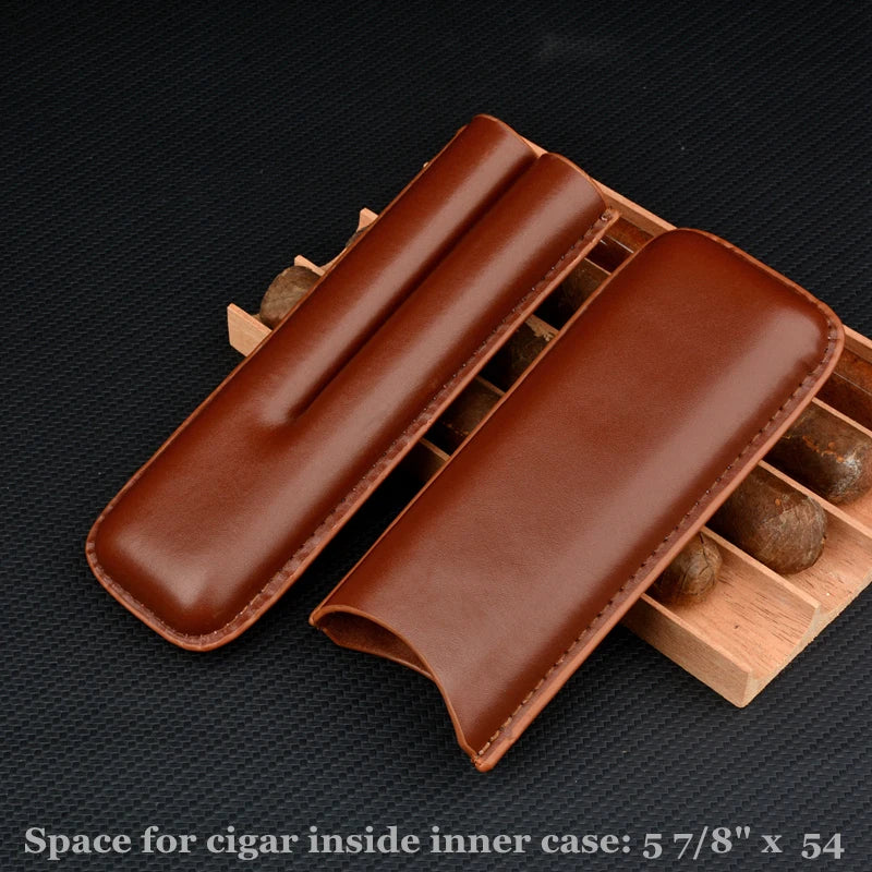 Leather Cigar Case